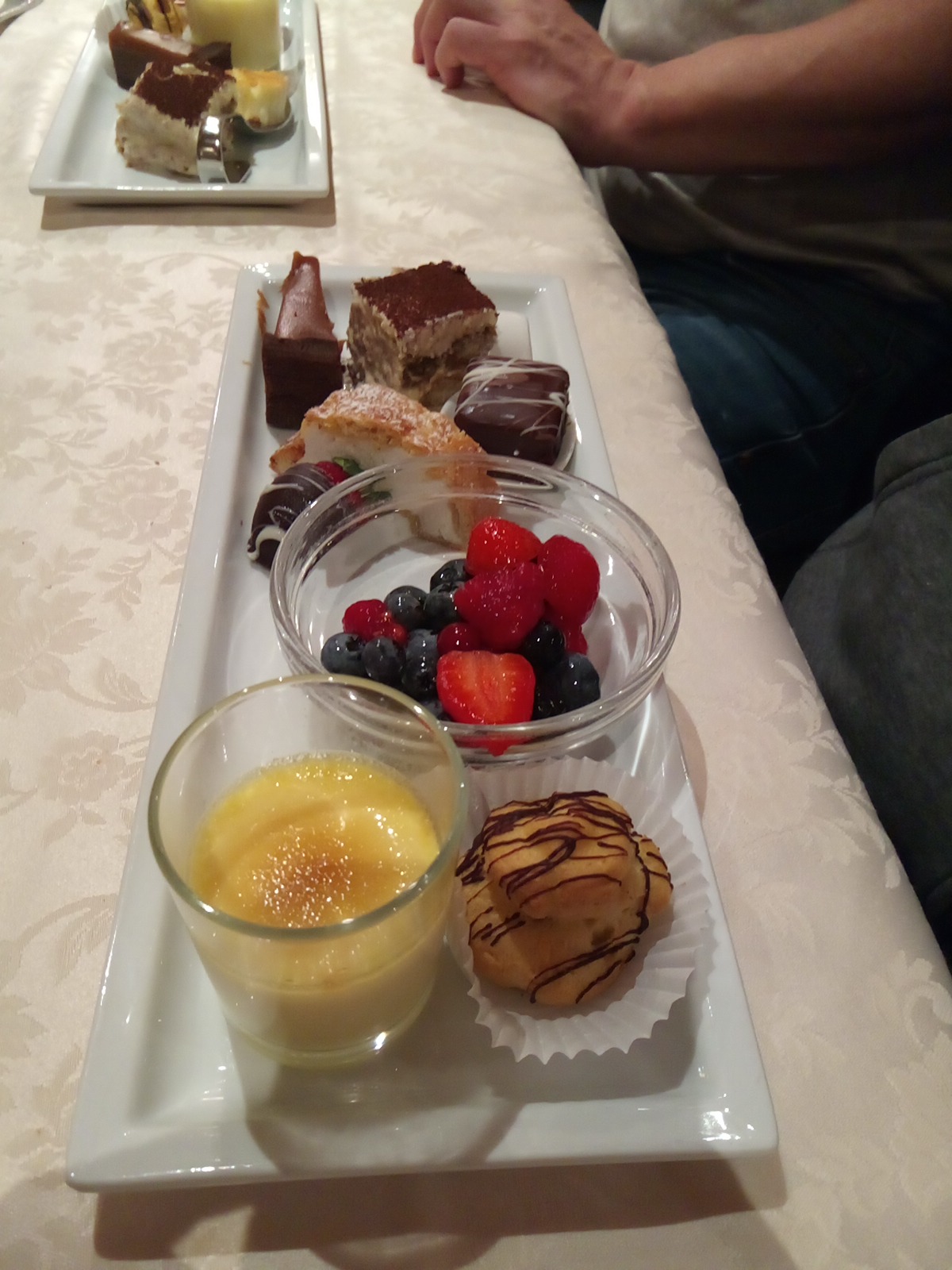 A selection of desserts